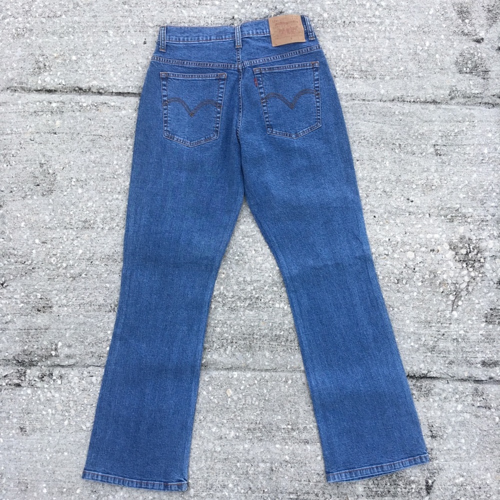 Retro Vintage Levi Mom Jeans Bell Bottoms Sz 28